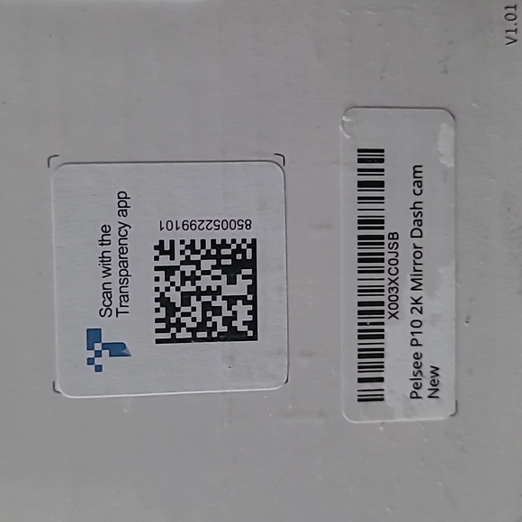 P10 2.5 rear view mirror camera 10" mirror dash cam smart driving assistant - Picture 2 of 6